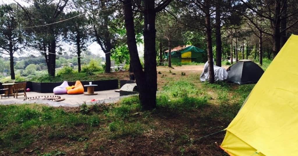 İstanbul Kamp Atılacak Yerler - Giritli Çiftliği Kamp Alanı