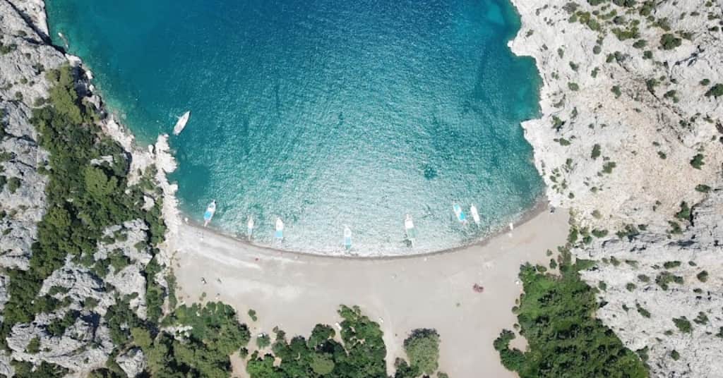 Antalya Ücretsiz Kamp Alanları - Sazak Koyu Kamp Alanı