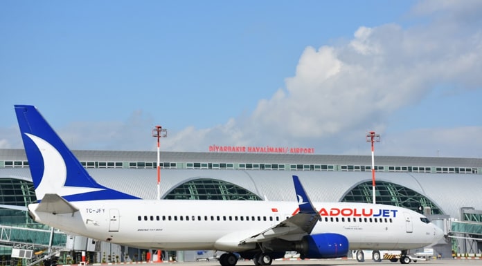 Türkiye'nin En Fazla Uçulan Havalimanları - Diyarbakır Havalimanı